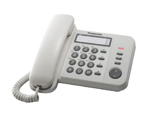 PANASONIC KX-TS520FXW bijeli fiksni telefon sa klasičnim dizajnom