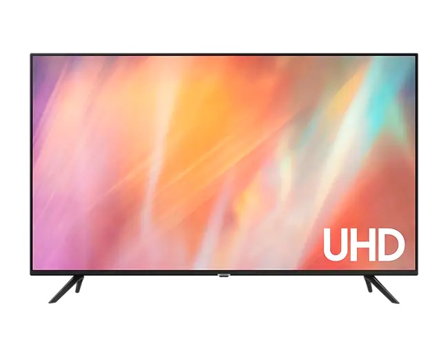 Samsung TV 43" UHD 4K Smart TV AU7002 crne boje sa daljinskim upravljačem