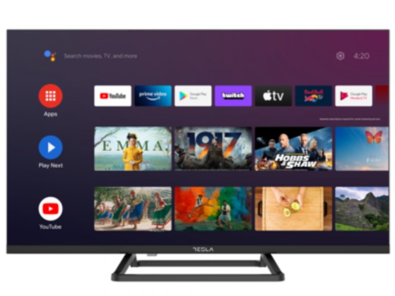Tesla TV 43E635 FHD Android smart televizor sa crno-srebrnim dizajnom i Full HD ekranom