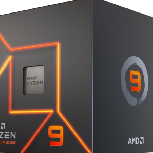 AMD Ryzen 9 7900 AM5 BOX procesor sa AM5 soketom i hladnjakom u originalnoj kutiji.