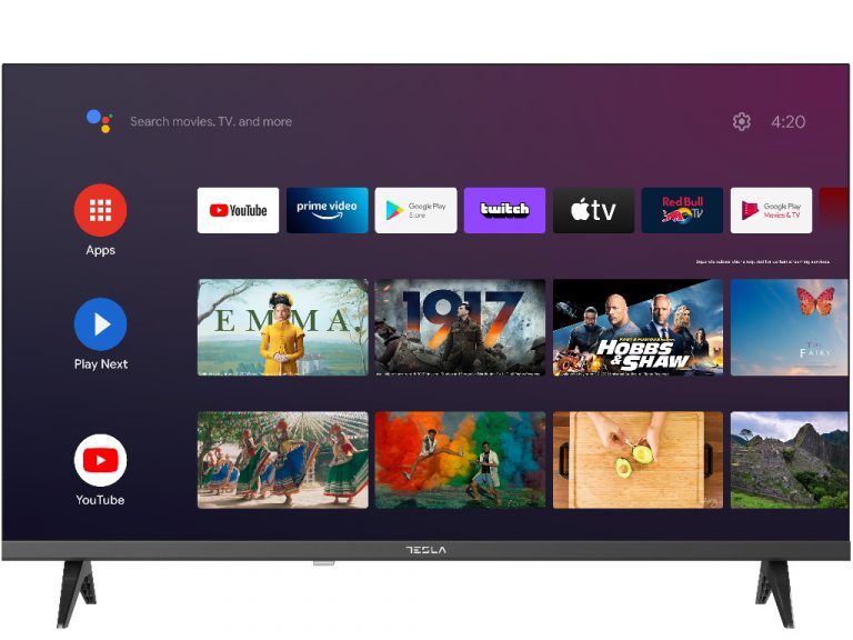 Tesla TV 32E635BHS HD Android crni smart televizor sa 32 inča ekrana