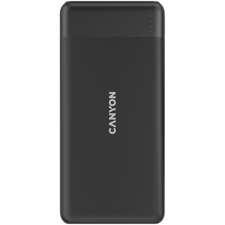 CANYON PB-109 Power Bank 10000mAh crne boje sa brzim punjenjem