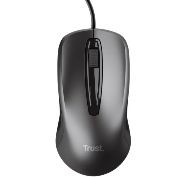 Trust Basics žičani miš sa crnom bojom i USB konektorom