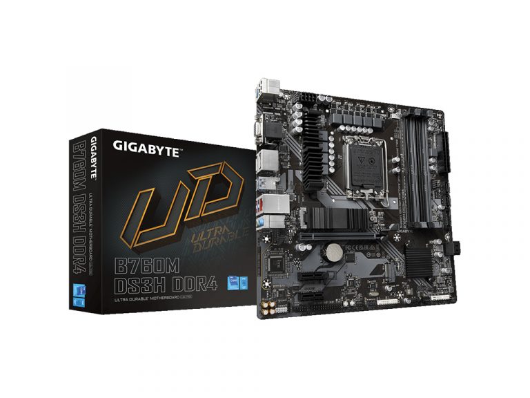 Gigabyte B760M DS3H DDR4 matična ploča sa LGA1700 soketom i M.2 priključcima