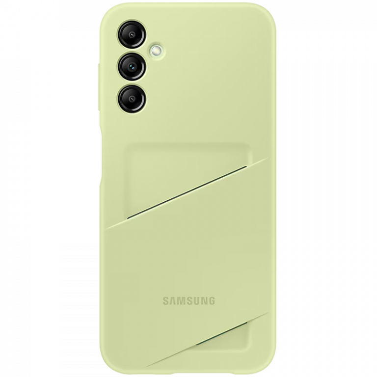 Samsung Galaxy A14 maskica sa utorom za kartice u lime boji