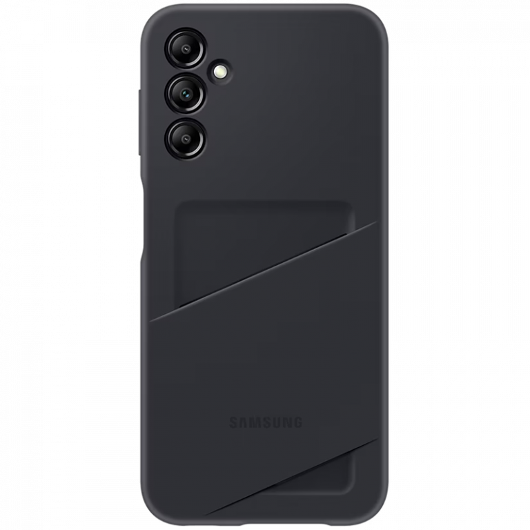 Crna maska za Samsung Galaxy A14 sa utorom za kartice