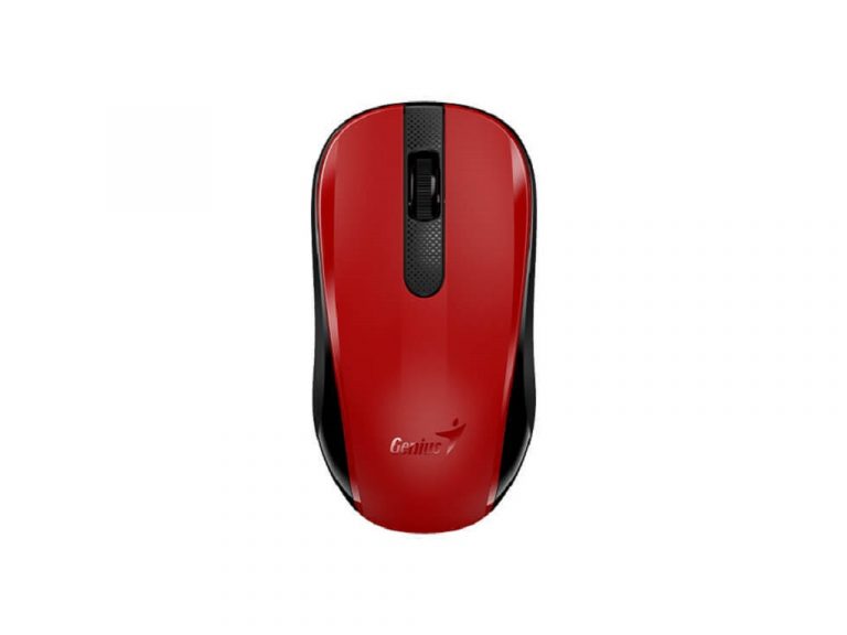 Crveni Genius NX-8008S wireless miš sa USB prijemnikom