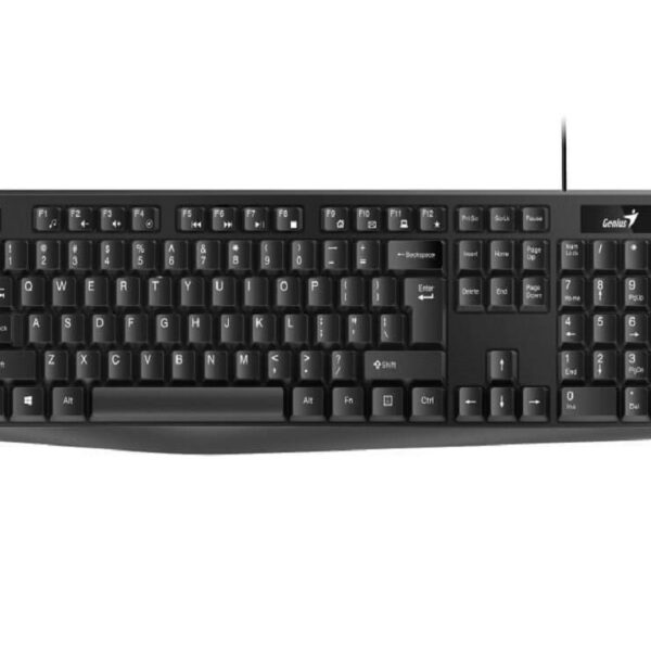 Crna Genius KB-117 tastatura sa USB konektorom i BiH rasporedom tastera