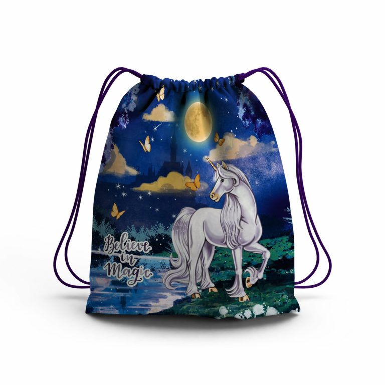 TTS Sport Torba Einhorn sa motivom 'Believe in Magic' i sigurnosnim kopčama