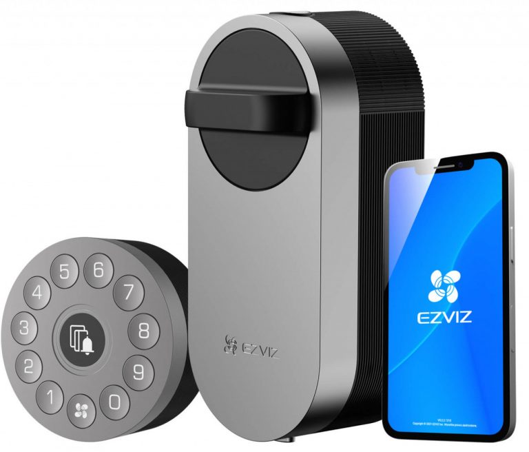 EZVIZ CS-DL01CP/A3 komplet za kontrolu prolaza sa vanjskom tipkovnicom i pametnom bravom