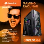 Gaming računar HD GAME 14 sa RGB osvetljenjem u crnom kućištu MS FIGHTER V315