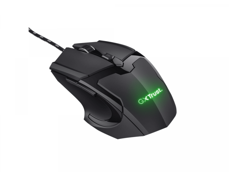 Trust Basics Gaming žičani miš sa ergonomskim dizajnom i RGB osvetljenjem