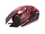 Trust Basics WLS bežični gaming miš sa crnom ergonomskom podlogom i optičkim senzorom