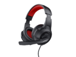 Crne Trust Basics Gaming slušalice sa mikrofonom, on-ear dizajn