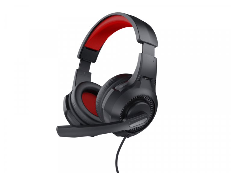 Crne Trust Basics Gaming slušalice sa mikrofonom, on-ear dizajn