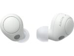 Bijele Sony WF-C700 bežične slušalice sa ergonomskim dizajnom i IPX4 zaštitom