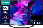 Hisense 55U7KQ LED TV sa crnim okvirom i 4K rezolucijom