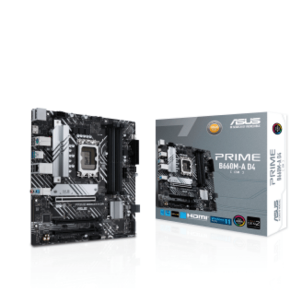 ASUS PRIME B660M-A D4-CSM matična ploča sa Intel B660 čipsetom i LGA 1700 soketom