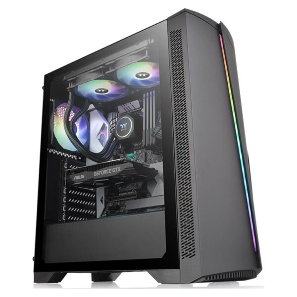 Thermaltake H350 TG RGB kućište sa temperisanim staklom i RGB osvetljenjem