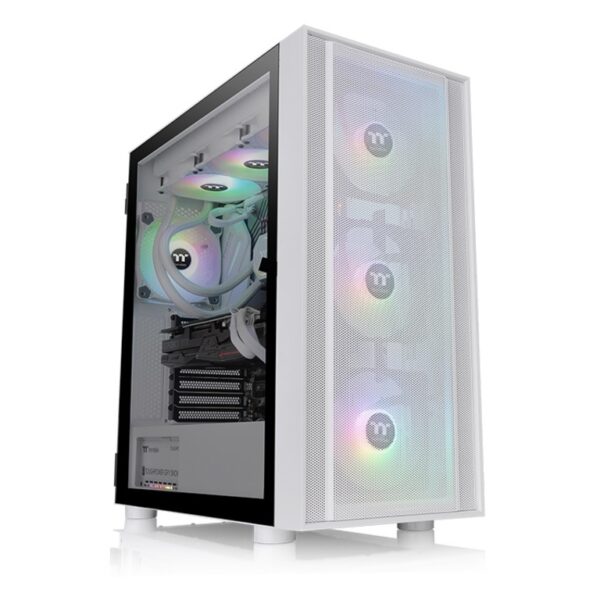 Thermaltake H570 TG ARGB Snow Mid Tower kućište sa temperiranim staklom i RGB osvetljenjem