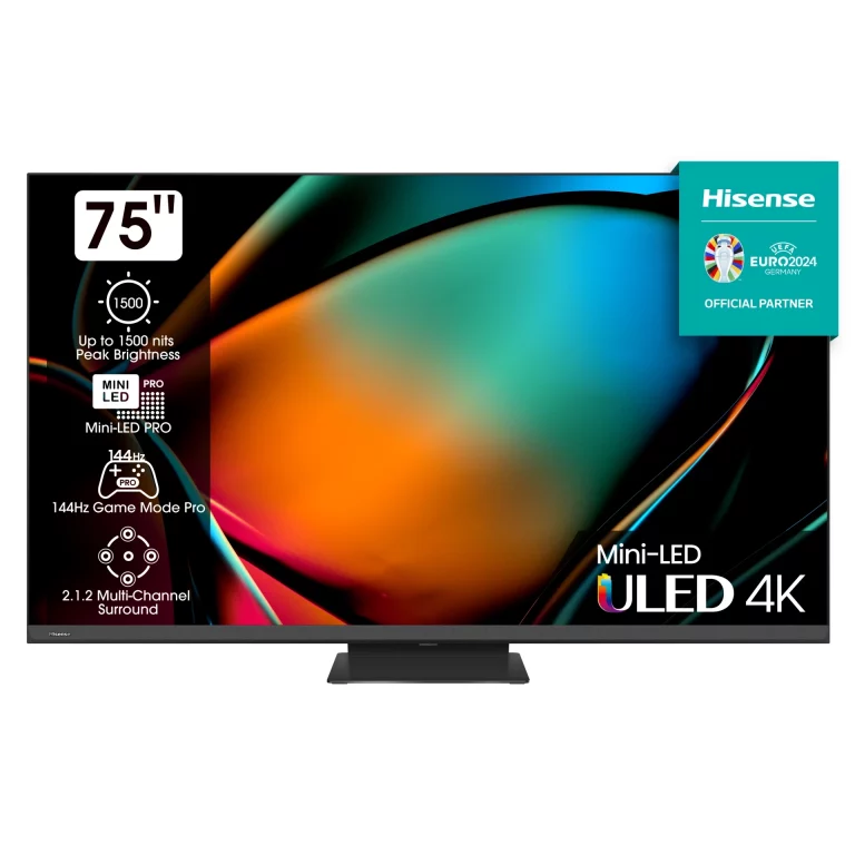 Hisense TV LED 75U8KQ sa 75" Mini LED ekranom i 4K rezolucijom