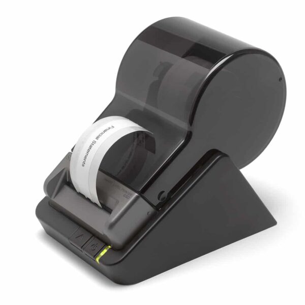 PRN Printer 650 Termalni Label - crno-beli štampač sa USB kablom i rolom etiketa
