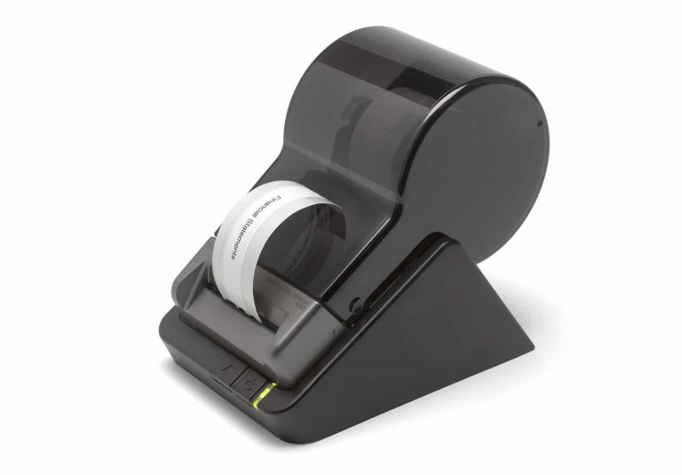 PRN Printer 650 Termalni Label - crno-beli štampač sa USB kablom i rolom etiketa