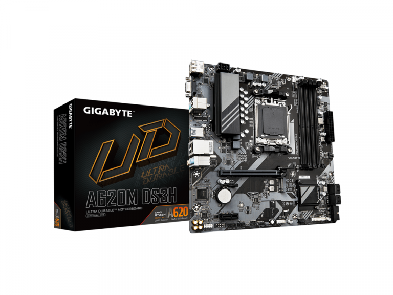 Gigabyte A620M DS3HG10 matična ploča sa AM5 socketom i DDR5 memorijom
