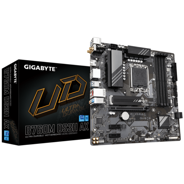 Gigabyte B760M DS3H AX matična ploča sa DDR5 i WIFI podrškom