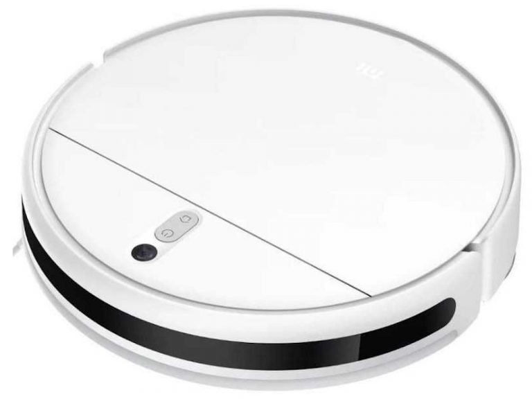 Xiaomi robot usisivač E10 bijele boje na beloj podlozi