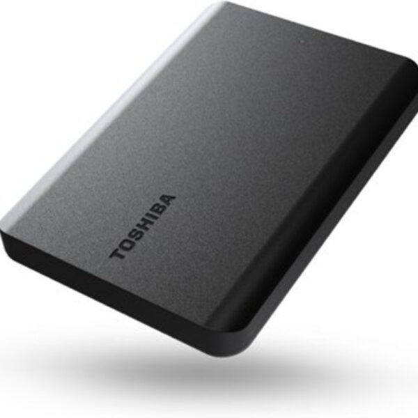 Toshiba Canvio Basic crni eksterni hard disk 1TB sa USB 3.2 konektorom