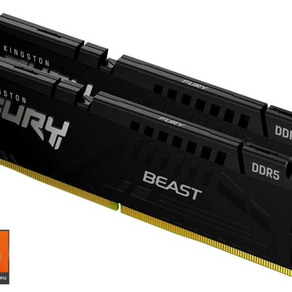 Kingston Fury Beast DDR5 RAM memorija 64GB 5600MHz sa EXPO i XMP podrškom