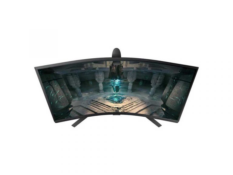 Samsung 27" Odyssey QHD Smart Gaming Monitor sa zakrivljenim ekranom i crnom bojom