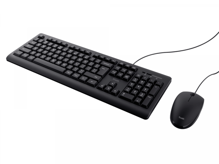 Trust Basics set žičane tastature i miša sa US rasporedom tastera
