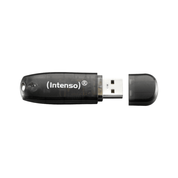 Intenso USB 16GB USB 2.0 crne boje sa brendiranim logom