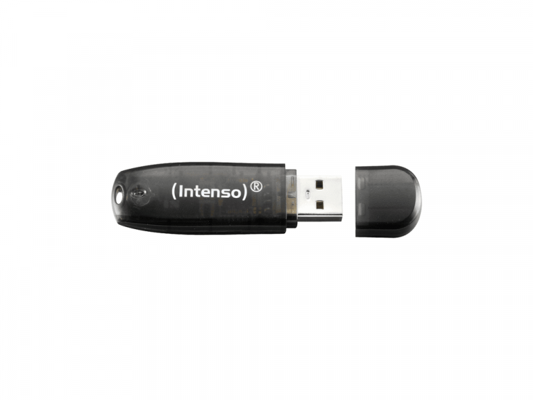Intenso USB 16GB USB 2.0 crne boje sa brendiranim logom