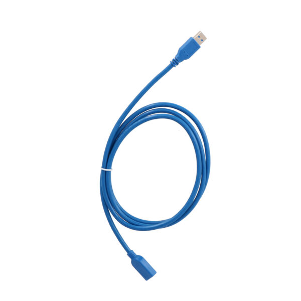 TTO USB 3.0 AM-AF kabal dužine 1.5 metara, crne boje, sa priključcima za brzu transfer podataka