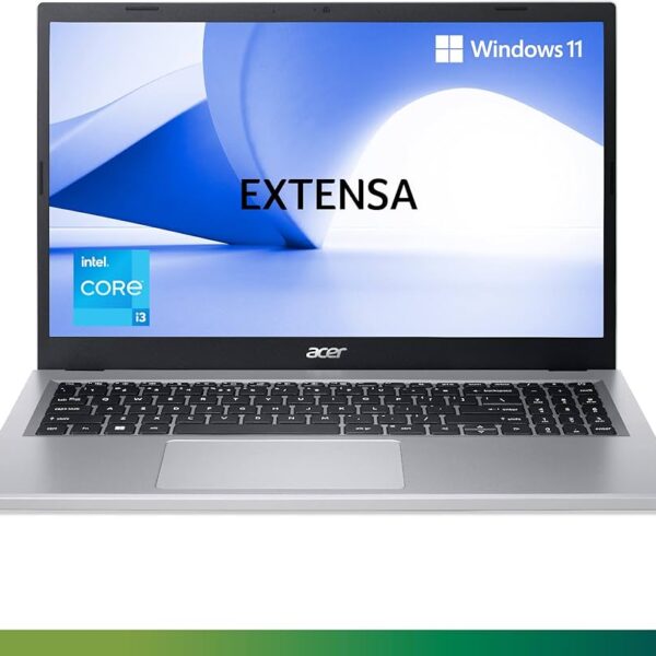 Acer Extensa EX215-33-39HA laptop sa 15.6" FHD ekranom i srebrnim kućištem
