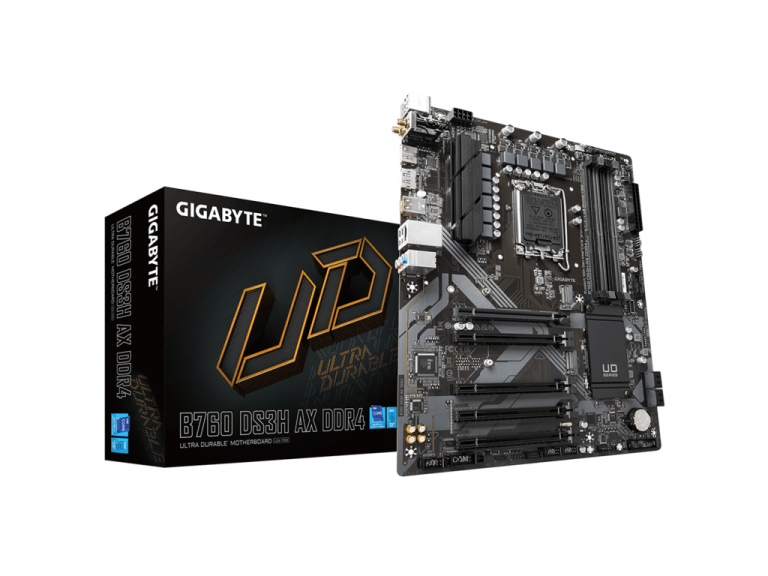 Gigabyte B760 DS3H AX DDR4 matična ploča sa LGA1700 soketom i WiFi modulom