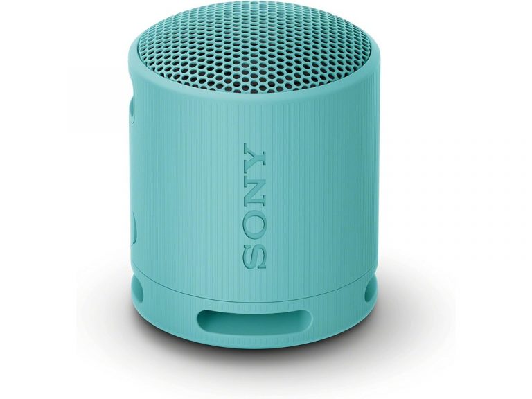 Plavi Sony XB100 Bluetooth zvučnik sa kompaktnim dizajnom