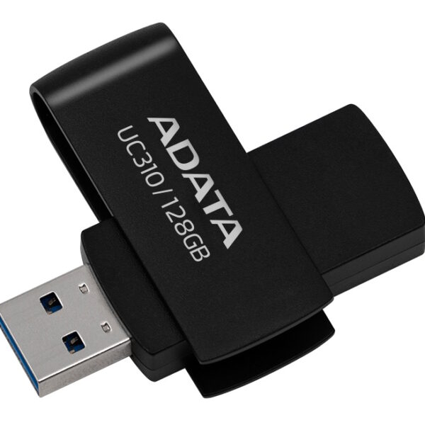 ADATA UC310 USB memorija 128GB crne boje sa USB 3.2 priključkom