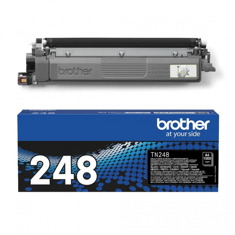 Original Brother toner TN-248BK u pakovanju za 1000 stranica