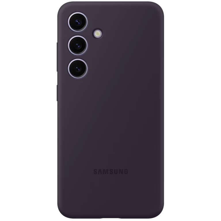 Tamno ljubičasta silikonska maska za Samsung Galaxy S24