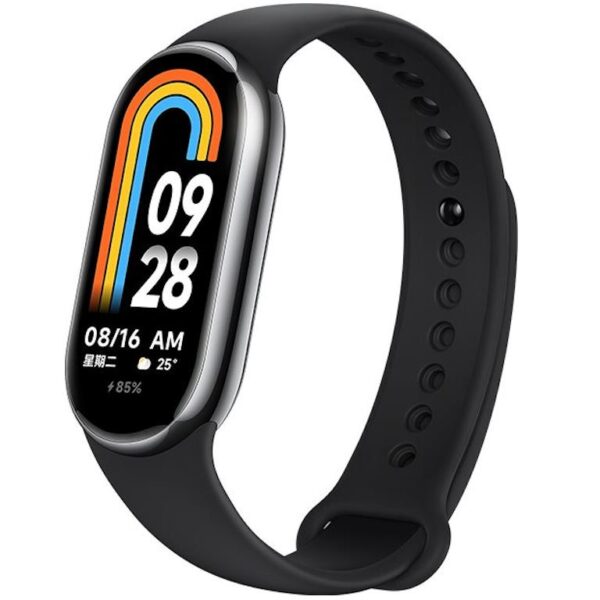 Xiaomi Smart Band 8 crna narukvica sa AMOLED ekranom