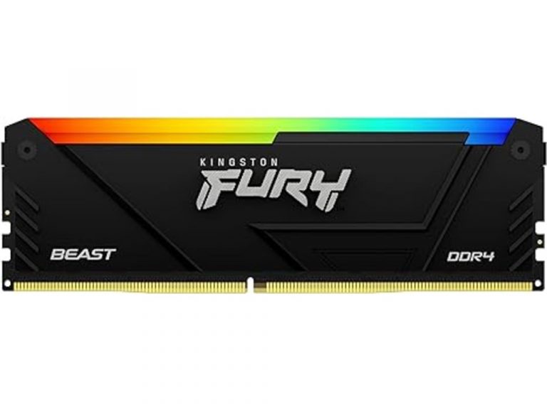 Kingston 16GB DDR4 RGB FURY Beast RAM memorija sa osvetljenjem