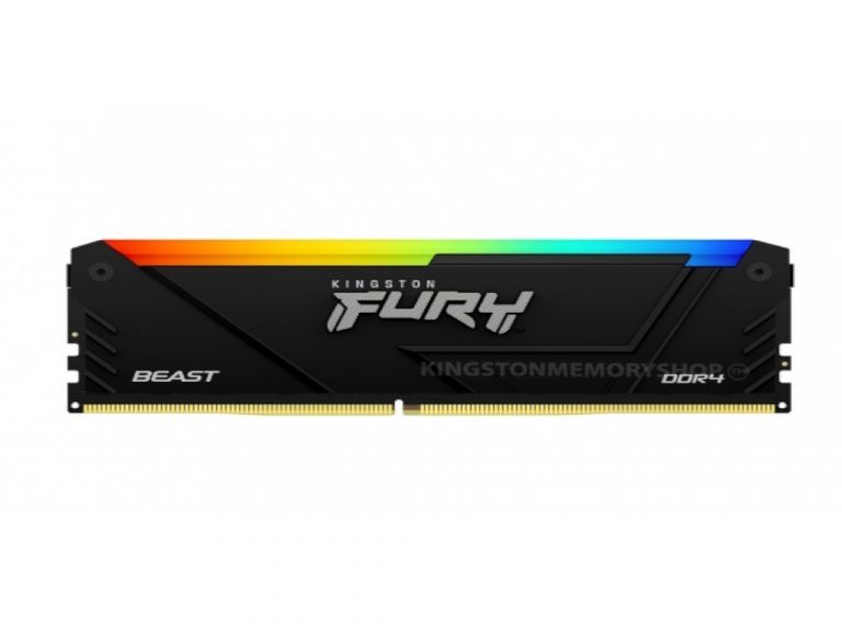 Kingston FURY Beast 32GB DDR4 RGB RAM memorija sa osvetljenjem i XMP podrškom