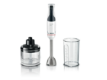 BOSCH štapni mikser Serie 4, 600W, bijele boje sa mjernom posudom i sjeckalicom