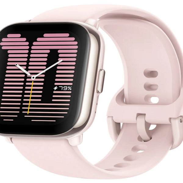 Amazfit Active Petal Pink pametni sat sa roze narukvicom i AMOLED ekranom