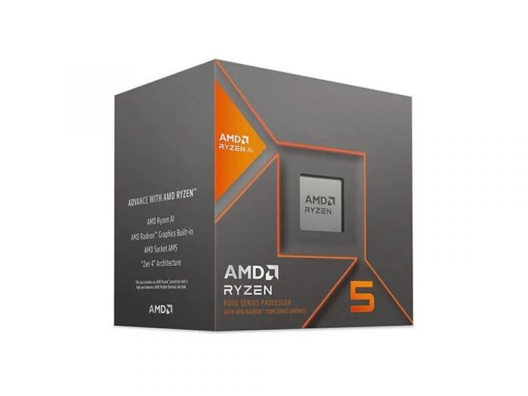 AMD Ryzen 5 8500G AM5 BOX procesor sa oznakama modela i specifikacijama