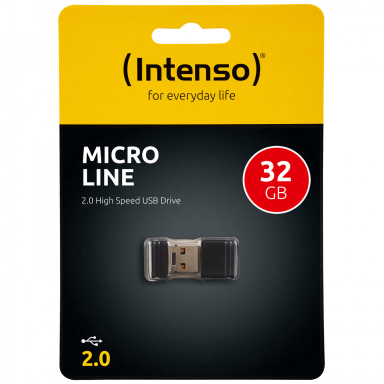 Crna Intenso USB Flash memorija 32GB sa USB 2.0 priključkom